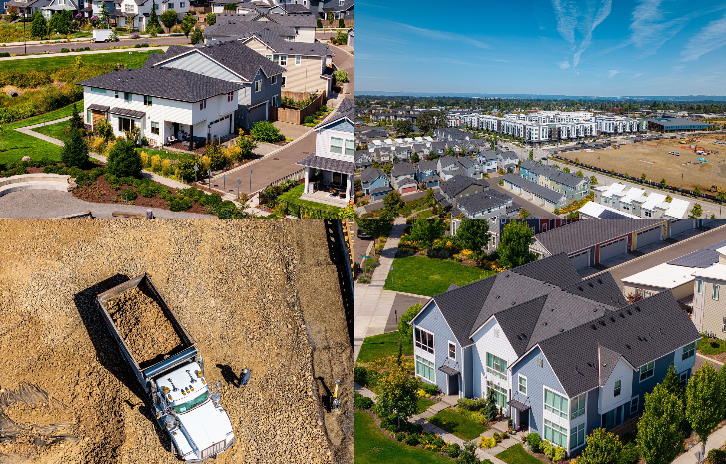 Aerial view of a commercial property captured for an ongoing growth partnership